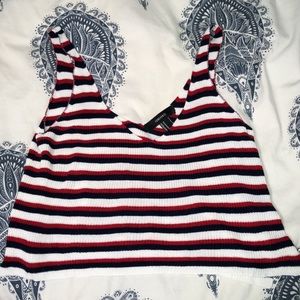 Red, white, and blue forever 21 tank!